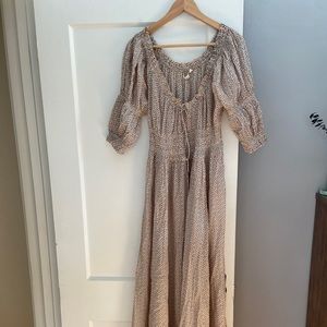 Dôen Ischia Dress XL in berry bisou floral - NWT DOEN